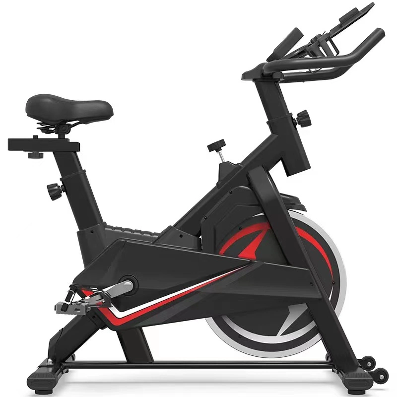 Bicicleta estática magnética de la bicicleta del gimnasio de la bicicleta de la bicicleta estática del acero de alto carbono de la transmisión de la correa del ajuste del cuerpo