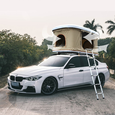 La PU hidráulica automática de aluminio plegable al aire libre del marco del apoyo de la tienda del top del tejado del coche cubrió