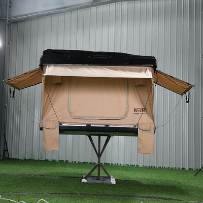 ABS impermeable SS Shell Roof Top Tent dura de aluminio del 100%