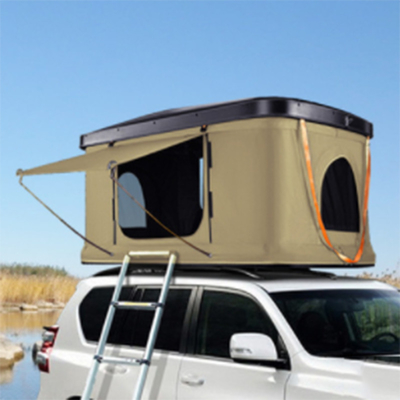 Tienda de campaña del tejado de la capa doble para el coche, persona 2-3/3-4 difícilmente Shell Roof Top Tent