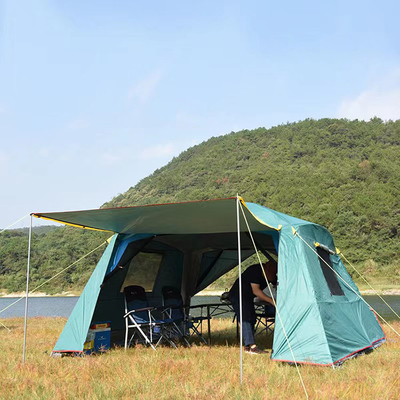 La tienda los 360*360*220cm del deporte al aire libre de la prenda impermeable 210D automáticos surge la familia de la tienda
