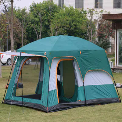 los 430*305*210cm tres tienda de la familia de la persona de la tienda 210D 8 del deporte al aire libre del sitio