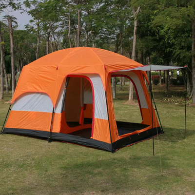 los 430*305*210cm tres tienda de la familia de la persona de la tienda 210D 8 del deporte al aire libre del sitio
