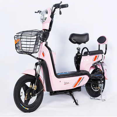 Alta vespa eléctrica sin cepillo de la motocicleta del kilometraje 350W con la batería desprendible