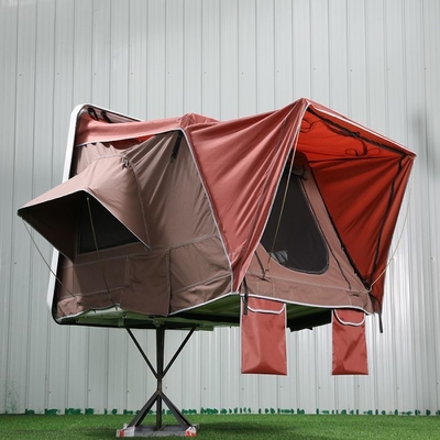 La PU de aluminio de los SS del ABS cubrió acampar de la tienda del top del tejado del camión