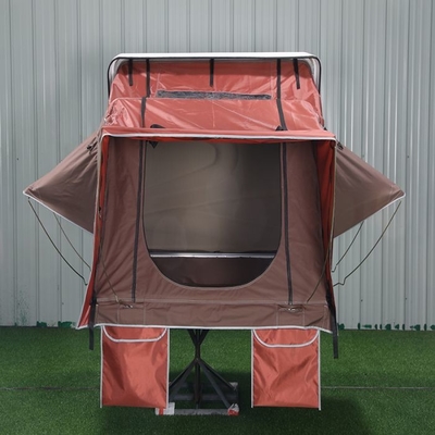 La PU de aluminio de los SS del ABS cubrió acampar de la tienda del top del tejado del camión