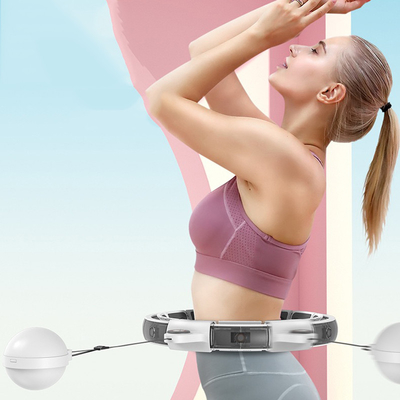 Hula-aro cargado Digitaces de la yoga de la aptitud del gimnasio del masaje del equipo del gimnasio