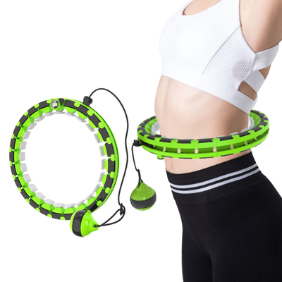 ABS fino de Ring Silicone del aro de Smart Hula de la cintura de medida adaptable