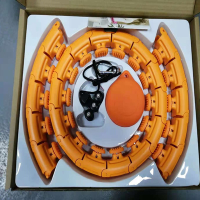 Ejercicios caseros cargados ajustables elegantes plásticos de la yoga de la aptitud del aro de Hula