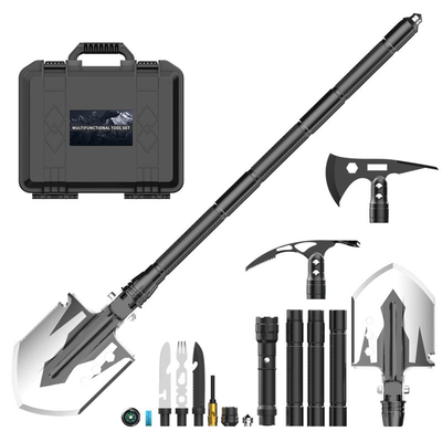 Sistema al aire libre de Kit Aluminum Alloy Hand Tool del engranaje de la supervivencia de la emergencia