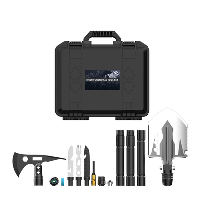 Sistema al aire libre de Kit Aluminum Alloy Hand Tool del engranaje de la supervivencia de la emergencia
