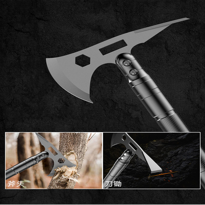 Sistema al aire libre de Kit Aluminum Alloy Hand Tool del engranaje de la supervivencia de la emergencia