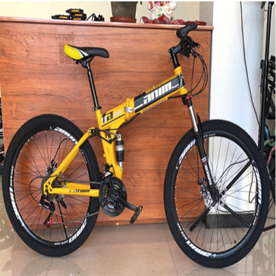 Ajustes de acero plegables de la velocidad de carbono de la bicicleta de la montaña de los adultos 120kg diversos