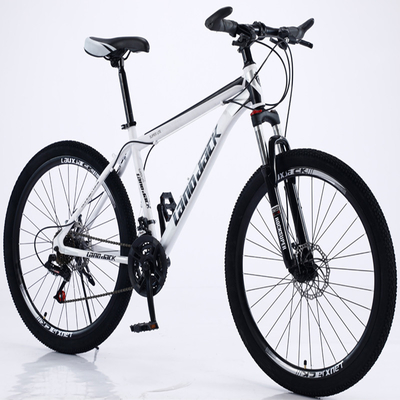 Bici de montaña llena de aluminio de acero de la suspensión de carbono 150kg