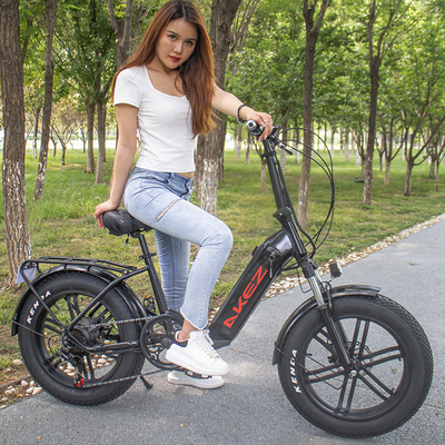 bicicleta eléctrica de la velocidad variable de la aleación del magnesio de la batería de litio 40Km/H