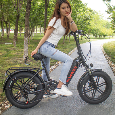 Bici eléctrica de la batería de litio de la aleación del magnesio, bici eléctrica de las señoras variables de la velocidad