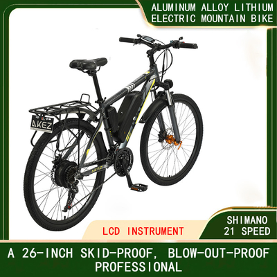 Bicicleta eléctrica suave de la batería de litio del marco 30-50Km/H 40Km/H de la cola con la exhibición llevada