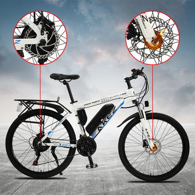 LCD 26 bicicleta eléctrica de la batería de litio de la aleación 40Km/H del magnesio de la pulgada