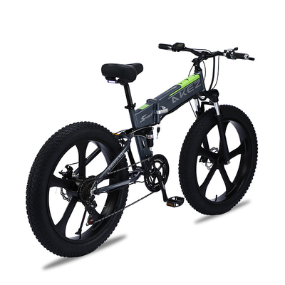 Bicicleta eléctrica de la velocidad de la batería de litio del aluminio de la aleación variable del magnesio