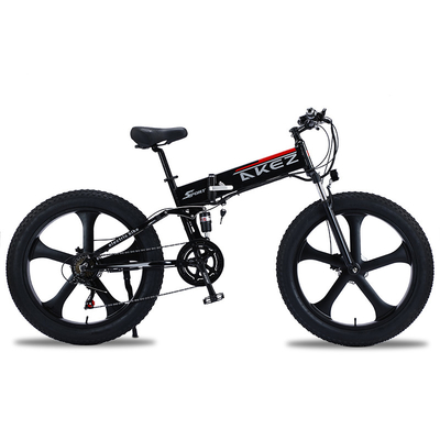 Bici eléctrica de la batería de litio de la aleación del magnesio, bicicleta eléctrica de 48V 500W