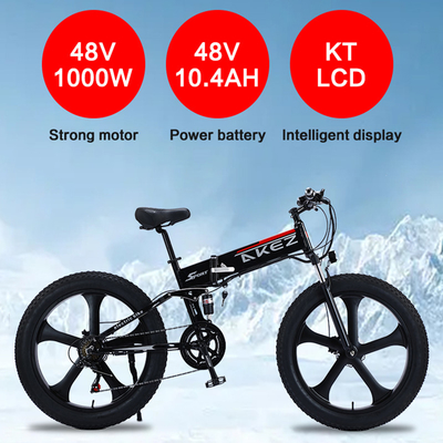 aleación eléctrica del magnesio de la bici de la batería de litio de 48V 13Ah con la pantalla LED