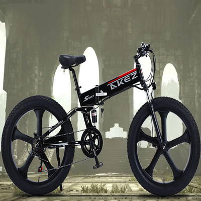freno de disco doble de la bici eléctrica de la batería de litio 20mph