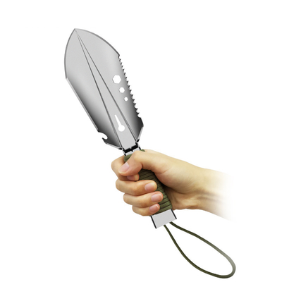 Pequeño acero de manganeso de la aleación de aluminio de la pala de mano del jardín del cuadrado agrícola los 26cm