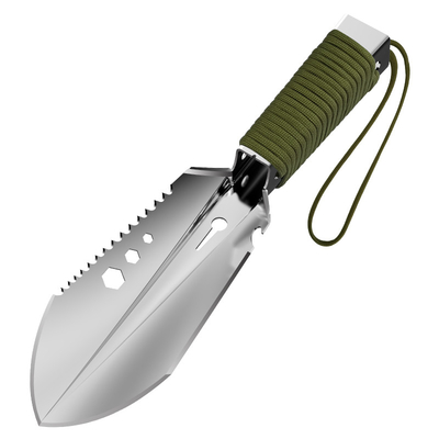 Pequeño acero de manganeso de la aleación de aluminio de la pala de mano del jardín del cuadrado agrícola los 26cm