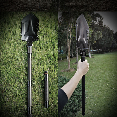 Aleación de aluminio al aire libre multifuncional plegable de la pala que dirige 3Cr13