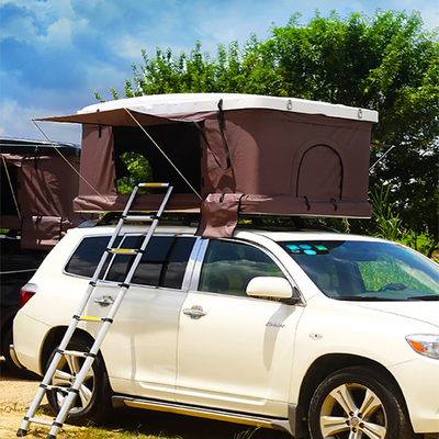 Tienda de cuatro estaciones del deporte al aire libre, ABS Shell Roof Top Tent dura de los SS