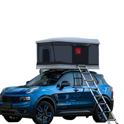 Tienda portátil del deporte al aire libre de la capa doble, 2-4 persona difícilmente Shell Rooftop Tent