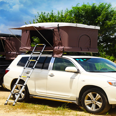 La PU hidráulica automática de aluminio plegable al aire libre del marco del apoyo de la tienda del top del tejado del coche cubrió