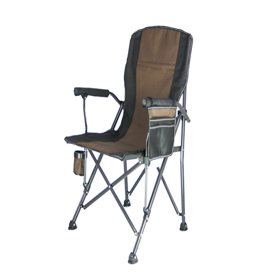 Silla portátil y Stowable del marco plegable ajustado de la tela 600D del metal del plegamiento de playa