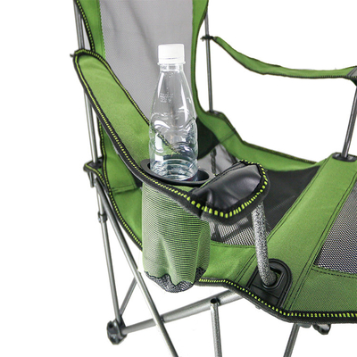 Buena silla plegable al aire libre alta portadora de la tela portátil y Stowable 600D con Carry Bag