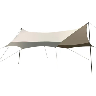 Estallido de la tienda del deporte al aire libre del poliéster de la playa que acampa 210T encima de a prueba de viento impermeable