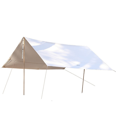 Prenda impermeable de la tienda de refugio de Sun de la tela del toldo de Sun que acampa con la cuerda del viento