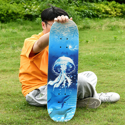 El monopatín de Longboard de los transportes del acero de carbono rueda la impresión de la transferencia de calor