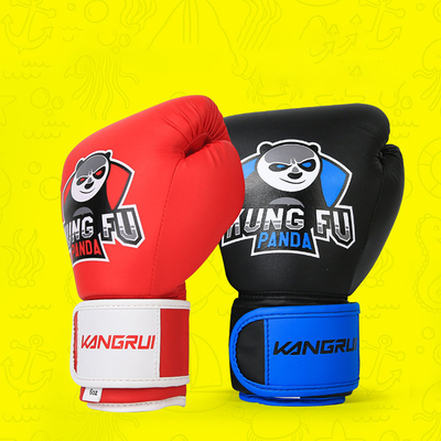 La PU cubre el vintage profesional respirable de EVA Boxing Training Gloves Children con cuero