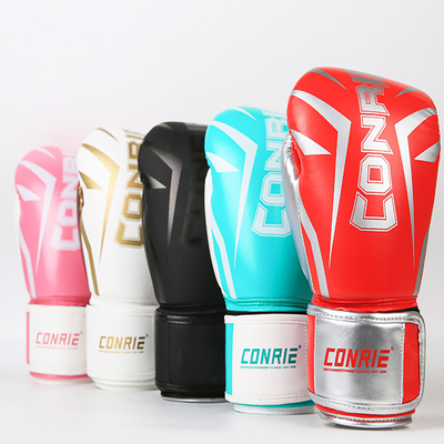 La PU cubre el engranaje protector de encajonamiento respirable de EVA Taekwondo Giant Boxing Gloves con cuero