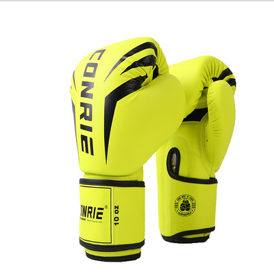 La PU cubre el engranaje protector de encajonamiento respirable de EVA Taekwondo Giant Boxing Gloves con cuero