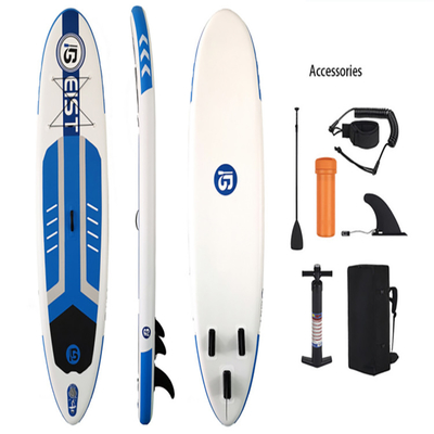 Dropshipping se levanta la tabla hawaiana inflable de los pescados de la paleta del sorbo del deporte acuático del tablero
